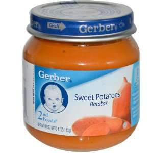 2nd Foods, Sweet Potato, 4 oz (113 g)  Grocery & Gourmet 