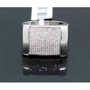  Mens Solid Gold Diamond Ring PMR 2145 Jewelry