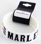 Bob Marley One Love Wristband Silicone Rubber Bracelet  