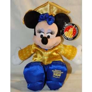    Disney 2010 Graduation Minnie Mouse Plush   7 Toys & Games
