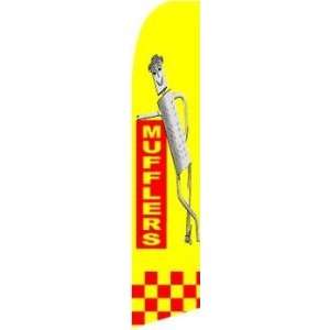  MUFFLERS Swooper Feather Flag 