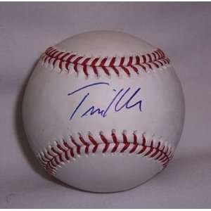  Travis Hafner Autographed / Signed Baseball Sports 