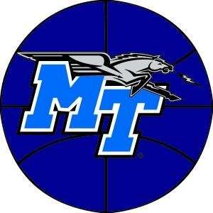  Middle Tennessee Blue Raiders Basketball Rug 4 Round 