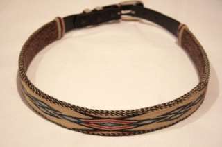 This auction is for one Hitched Horsehair Belt size 36, exactly as 