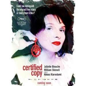 Certified Copy Poster Movie (27 x 40 Inches   69cm x 102cm)  