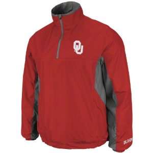 Oklahoma Sooners Cardinal Gunner 1/4 Zip Jacket  Sports 