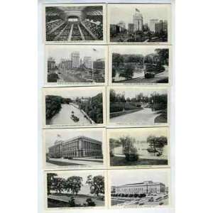  20 Souvenir Photo Views of Cleveland Ohio 1920s 