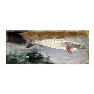  Winslow Homer   Mrs. R. H. Watts Trout Giclee