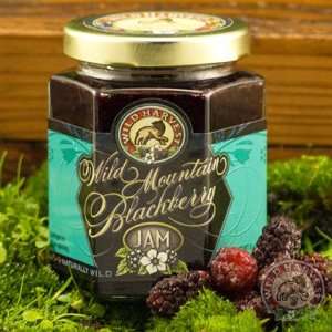 Wild Mountain Blackberry Jam (3  8oz Jars)  Grocery 