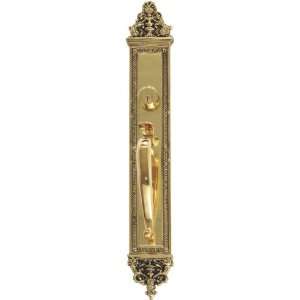   K524N 610 Apollo Highlighted Brass Keyed Entry Morti