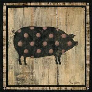  Lisa Hilliker   Polka Pig III Canvas