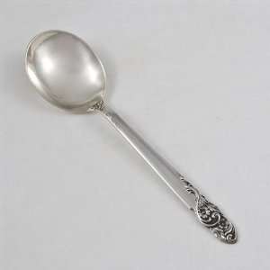  Rose of Sharon by F.M. Whiting, Sterling Cream Soup Spoon 