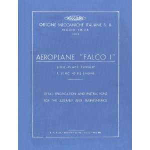Reggiane R 2000 Aircraft Maintenance Manual Sicuro Publishing  