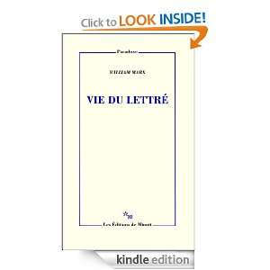   (Paradoxe) (French Edition) William Marx  Kindle Store