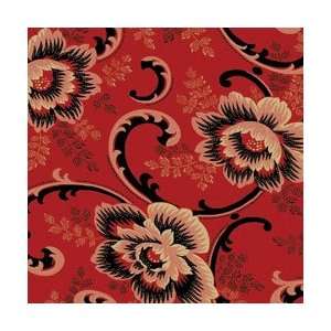  Windham Vivaldi Garibaldi Bloom Red by the Half Yard Arts 