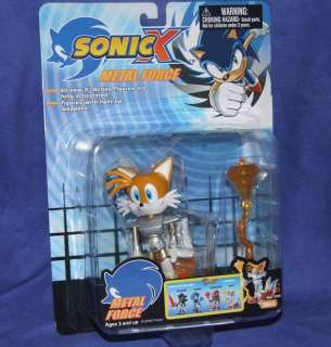 Sonic X Sonic the Hedgehog Metal Force TAILS New RARE  