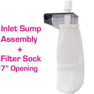 Pre Filter Sock Bag Holder Inlet Assembly 7 Wet Dry  