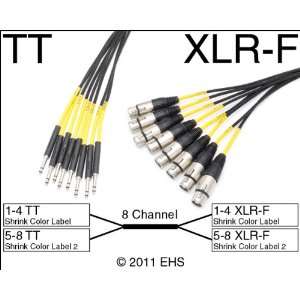  Mogami 2932 8 channel TT to XLRF snake Electronics