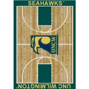  UNC Wilmington Seahawks NCAA Homecourt Area Rug by 