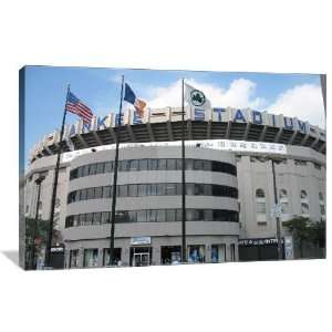  Outside Yankee Stadium   Gallery Wrapped Canvas   Museum 