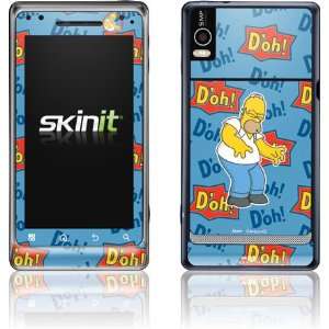  Homer DOH skin for Motorola Droid 2 Electronics