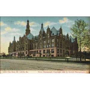 Reprint St. Louis MO   City Hall 1902  