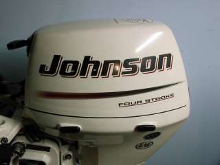 2007 Johnson 9.9 HP Outboard 4 Stroke Boat Motor Engine Mercury Water 