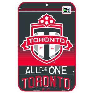  MLS Toronto FC 11 by 17 Inch Locker Room Sign Sports 