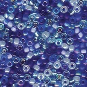    Blue Mix Size 11 Miyuki Seed Beads Tube Arts, Crafts & Sewing