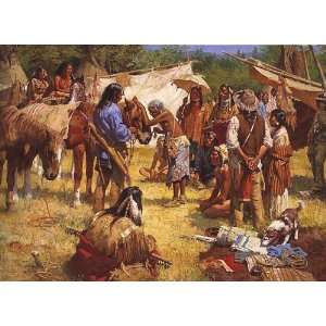 Howard Terpning   The Horse Doctor and His Medicine Bag at 