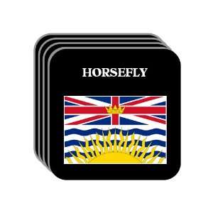  British Columbia   HORSEFLY Set of 4 Mini Mousepad 