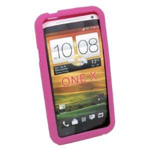  NEW Hot Pink Silicone Soft Gel Skin Case Cover for HTC 