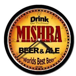  MISHRA beer and ale cerveza wall clock 