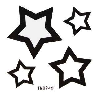 King Horse Hot selling waterproof black tattoo stickers totem hollow 
