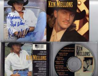 Ken Mellons CD Autographed Signed Jukebox Junkie  