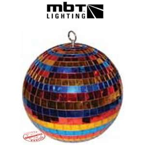    12 Inches Glass Multicolor Mirror Balls MB12M Musical Instruments