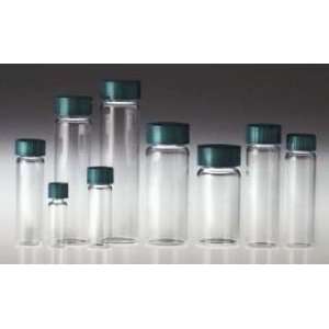 Qorpak Sample Vials, Clear and Amber Borosilicate Glass, Screw Thread 