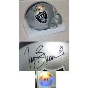   Mini Helmet   Authentic   Autographed NFL Mini Helmets Sports