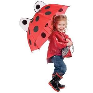  Toysmith Ladybug Umbrella Plastic Ribs Easy Grip Handle 