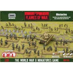  Flames of War European Minefields and Anti tank Obstacle 