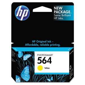 HP 564) Ink, 300 Page Yield, Yellow   Sold As 1 Each   Prints museum 