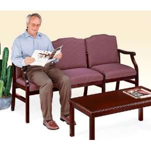  Lesro 3 Seat Sofa in Heavy Duty Fabric or Vinyl