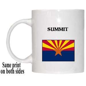  US State Flag   SUMMIT, Arizona (AZ) Mug 