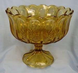 Beautiful Fairfield Open compote Fruit Bowl Anchor Hocking Retro 