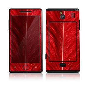  Samsung Omnia 7 (i8700) Decal Skin   Red Feather 