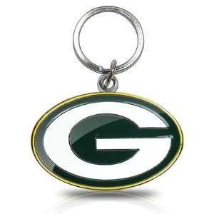   Bay Packers 3D Emblem Metal Key Chain, Official Licensed Automotive