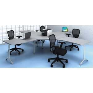    Office Star Products Pace 4 Person Workstation