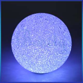   Changing Crystal Ball LED Night Light Lamp Gift Party Wedding Decor