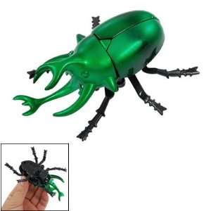  Como Movable Wind up Green Black Dung Beetle Toy for Child 
