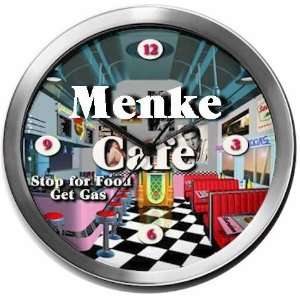  MENKE 14 Inch Cafe Metal Clock Quartz Movement Kitchen 